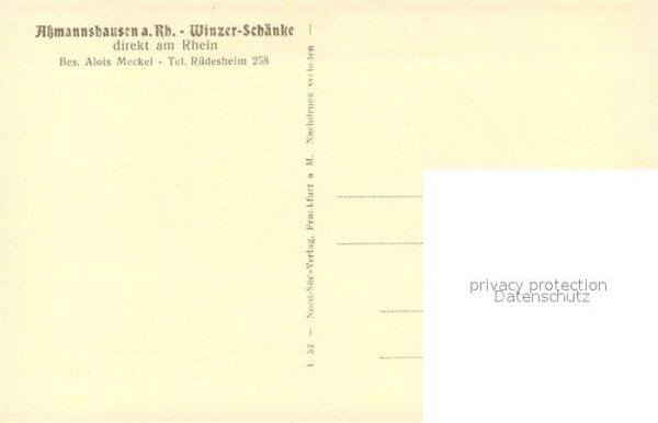 Assmannshausen Winzer Schänke – Bild 2