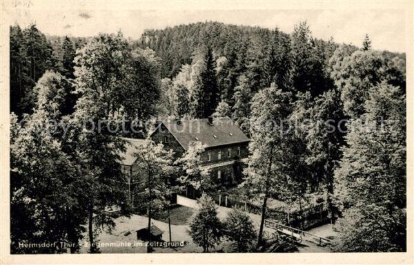 Hermsdorf Gera Ziegenmühle im Zeitzgrund