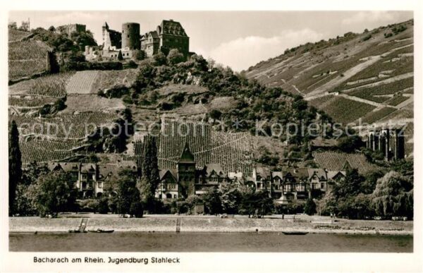 Bacharach Rhein Jugendburg Stahleck