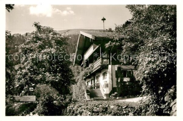 Bayrischzell Sanatorium Tannerhof Alte Tann