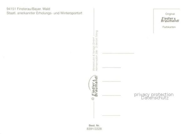 Finsterau Bayerischer Wald Fliegeraufnahme – Bild 2