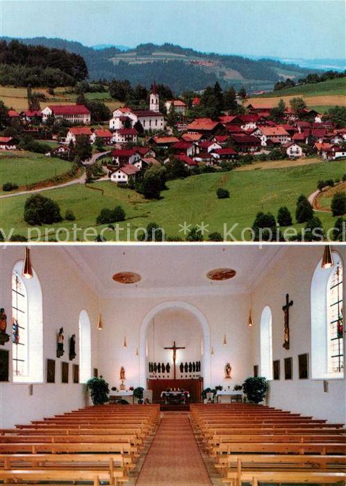Elisabethszell Panorama Pfarrkirche St Elisabeth