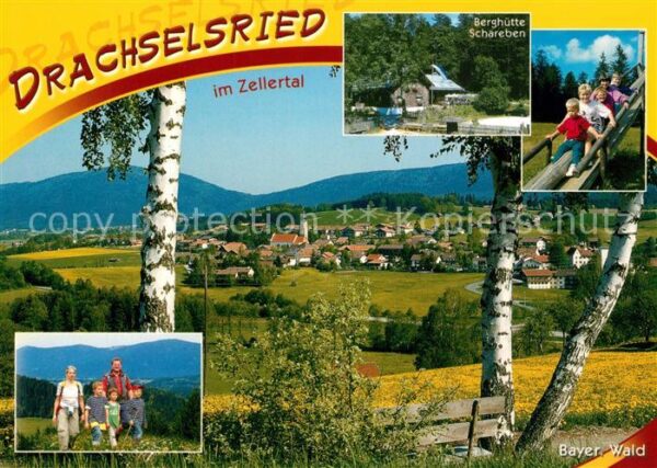 Drachselsried Panorama Berghütte Schareben Wandern Ru