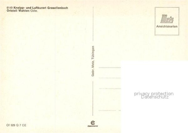 Grasellenbach Panorama Bildstock Wassertretanlage – Bild 2