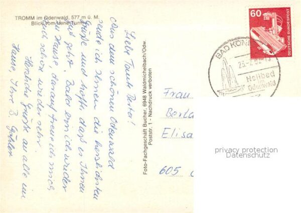 Tromm Odenwald Weschnitztal Irene Turm Hardberg Wachen – Bild 2