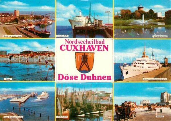 Cuxhaven Doese Nordseebad Alte Liebe Steubenhöft Am Wasserturm Dö