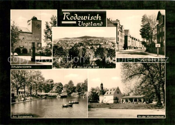 Rodewisch Schulsternwarte Stadtblick Auerbacher S