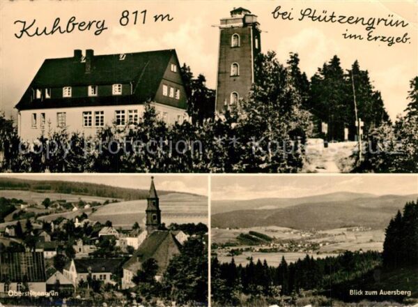 Kuhberg Stuetzengruen Aussichtsturm Oberstützengrün Blick zum