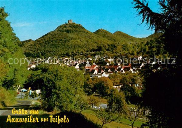 Annweiler Trifels Stadt und Burg