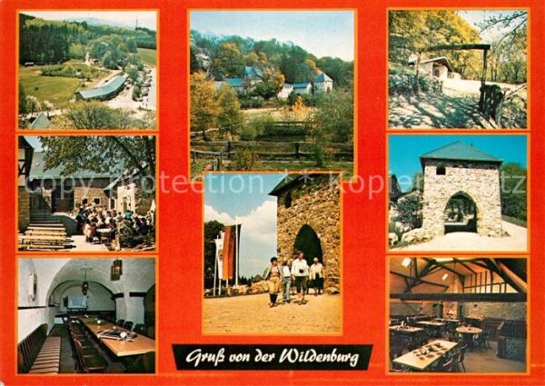 Kempfeld Wildenburg Gaststätte Teilansichten