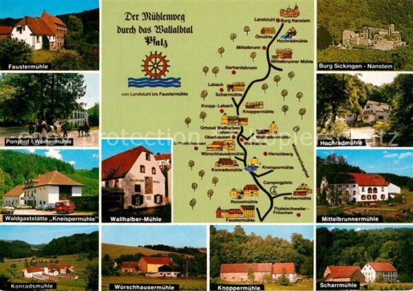Wallhalben Faustermühle Ponyhof Kneispermühle Konr