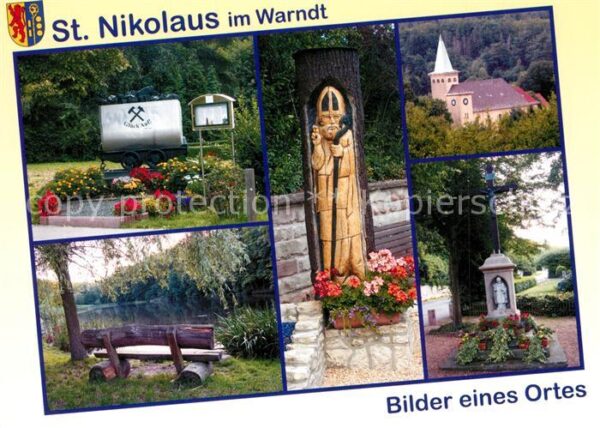 Grossrosseln Park St Nikolaus im Warndt Kirche Grabs