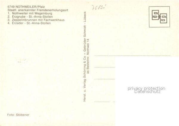 Nothweiler mit Wegelnburg Erzgrube St Anna Stollen – Bild 2
