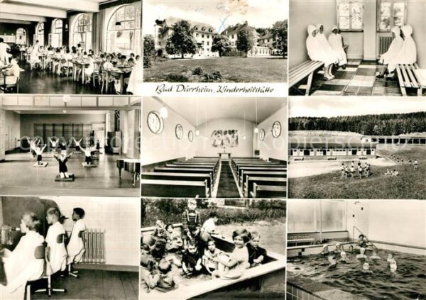 Bad Duerrheim Kinderheilstätte Speisesaal Gymnastikha