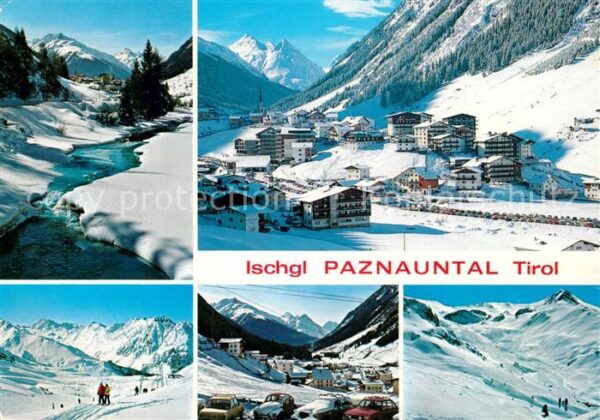 Ischgl Paznauntal Teilansichten