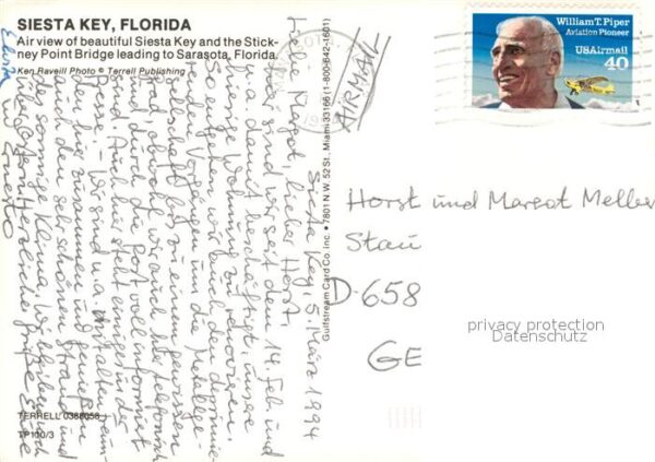 Florida US-State Siesta Key Air view – Bild 2
