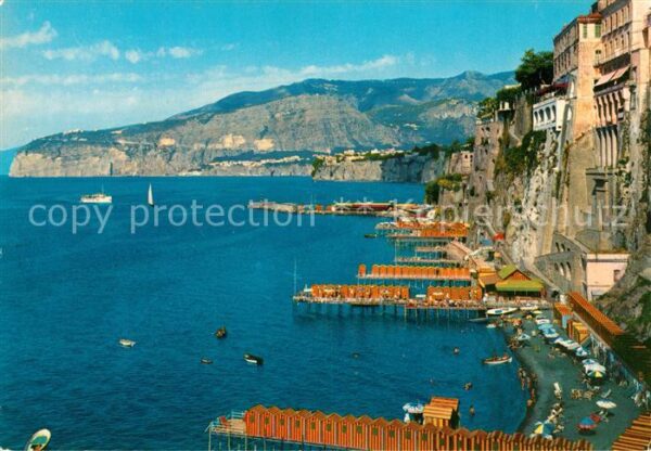Sorrento Campania Hotels und Badeanstalten