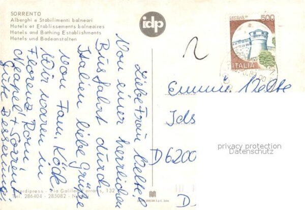 Sorrento Campania Hotels und Badeanstalten – Bild 2