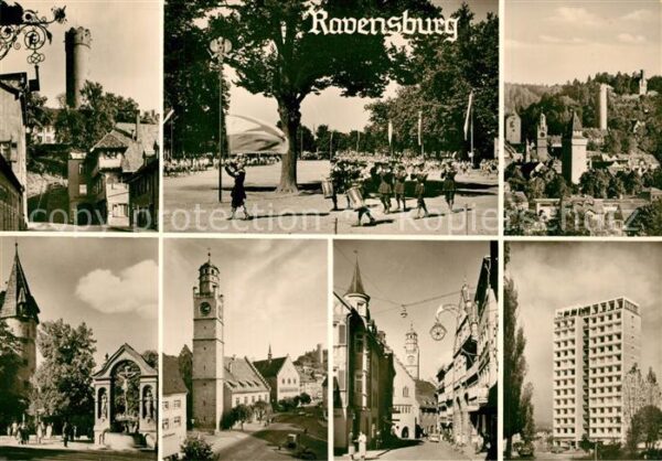 Ravensburg Wuerttemberg Orts und Teilansichten