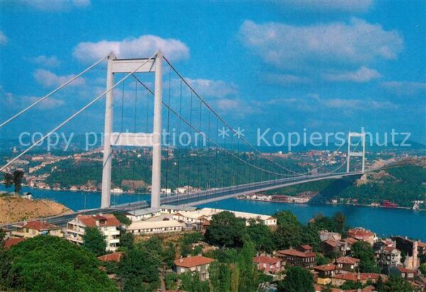 Istanbul Constantinopel Fatih Sultan Mehmet Köprüsü