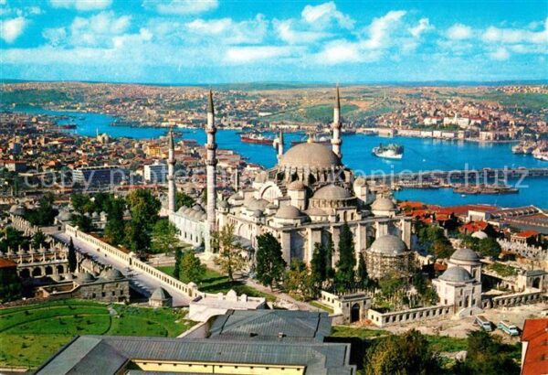Istanbul Constantinopel Süleymniye und Goldener Horn