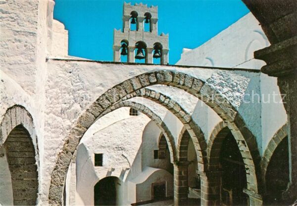 Patmos Sporaden Dodekanes Klosterhof