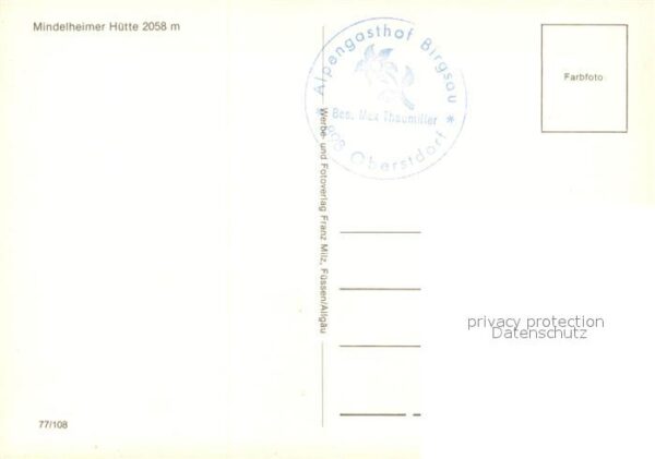 Mindelheimerhuette Alpengasthof Birgsau – Bild 2