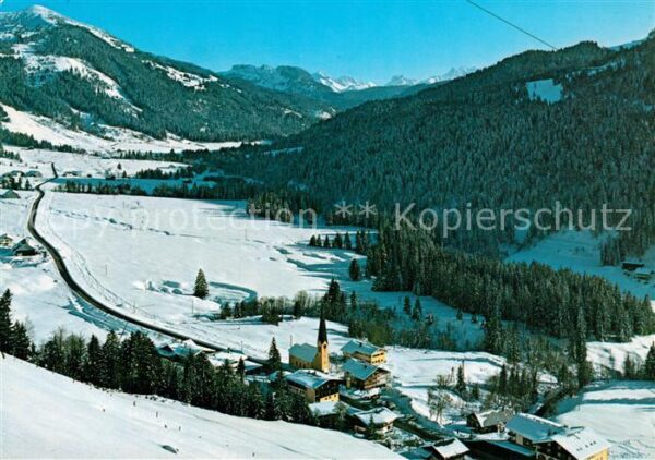 Balderschwang mit Riedberger Horn Besler Krazer und M