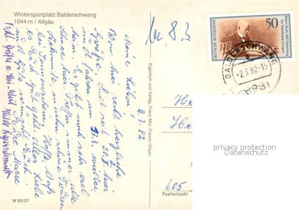Balderschwang Panorama Teilansichten Skikurs – Bild 2