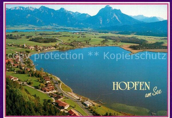 Hopfen See Fliegeraufnahme