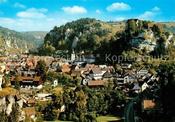 Pottenstein Oberfranken Stadtblick