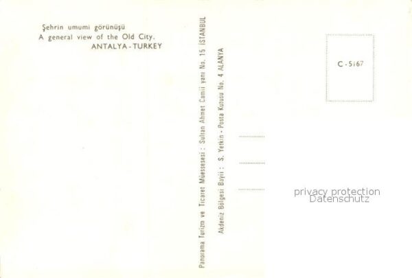 Antalya Stadtblick – Bild 2
