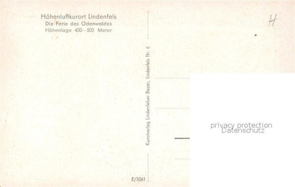 Lindenfels Odenwald Kurgarten – Bild 2