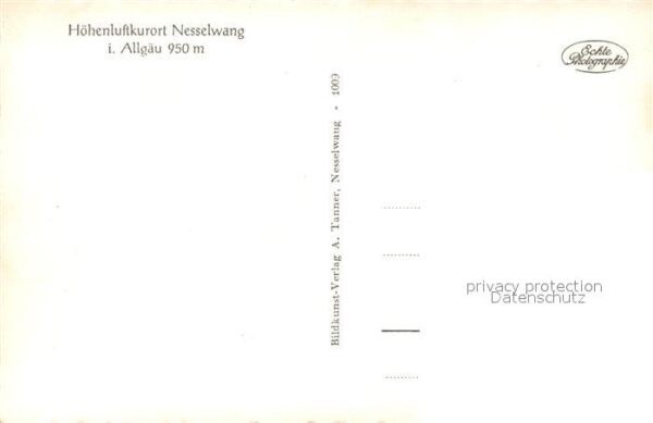 Nesselwang Ortsansicht mit Kirche Höhenluftkurort – Bild 2