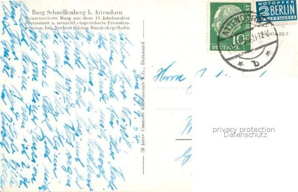 Attendorf Landschaftspanorama mit Burg Schnellenb – Bild 2