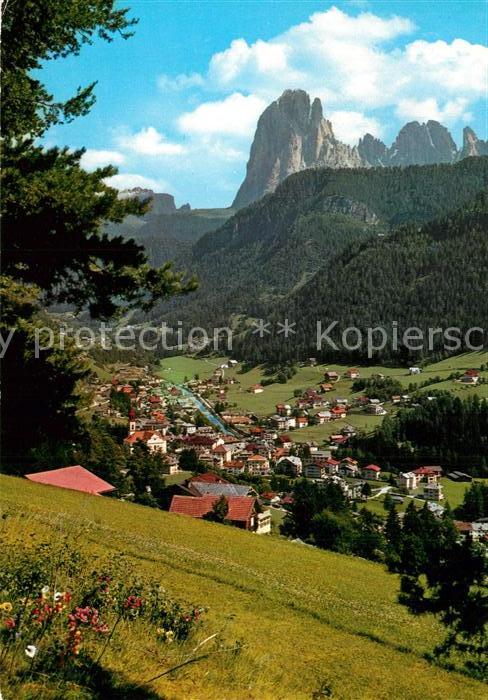 Ortisei St Ulrich Panorama Grödner Tal Dolomiten