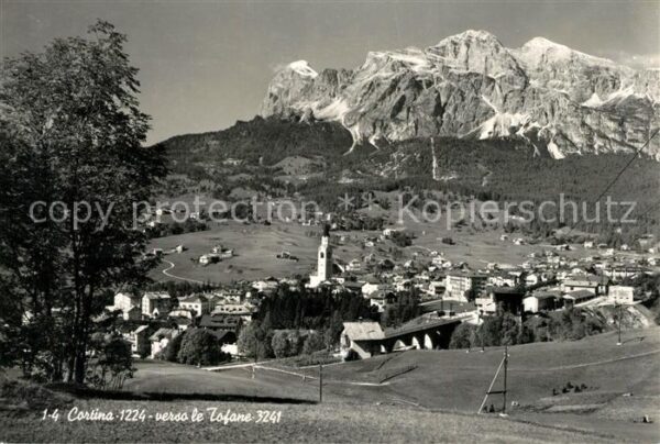 Cortina d Ampezzo verso le Tofane