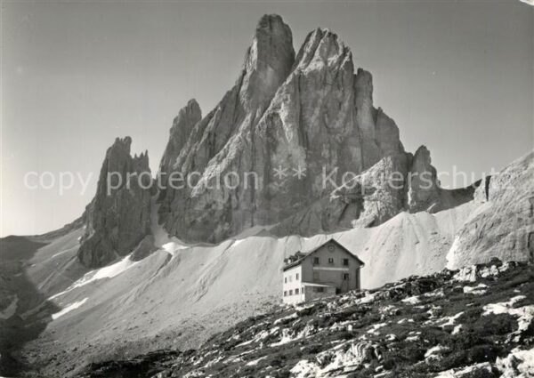Sesto Sexten Suedtirol Rifugio Zsigmondy Comici Cima Dodici Be
