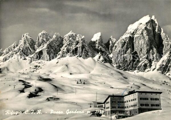 Passo Gardena Rifugio Passo Gardena Berghaus Grödner