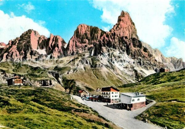 Passo Rolle Pale di San Martino Dolomiti Gebirgspas