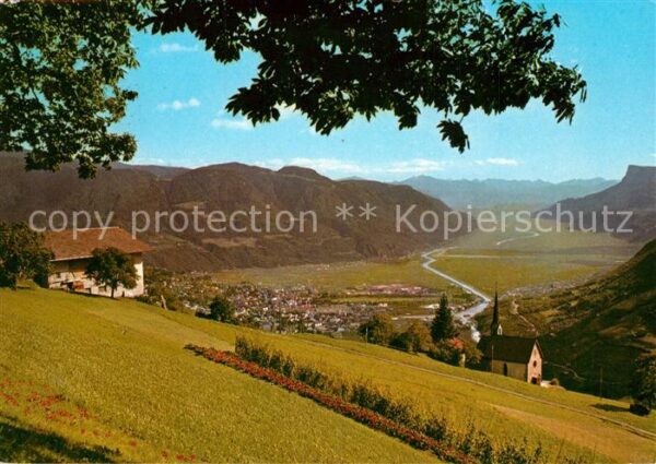 Vellau Panorama Blick ins Etschtal