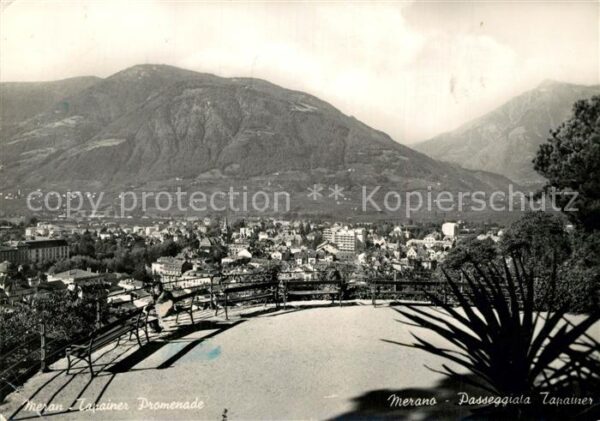 Meran Merano Panorama Tappeinerweg Passeggiata Tapai