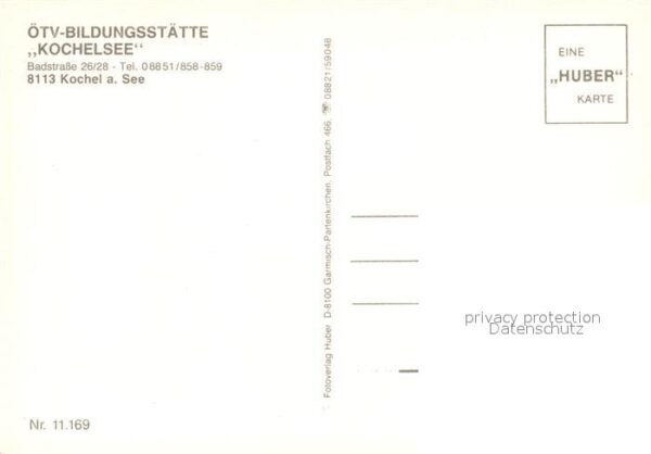Kochel See ÖTV Bildungsstätte Kochelsee Speisesaal – Bild 2