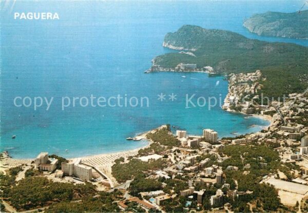 Paguera Mallorca Islas Baleares Fliegeraufnahme