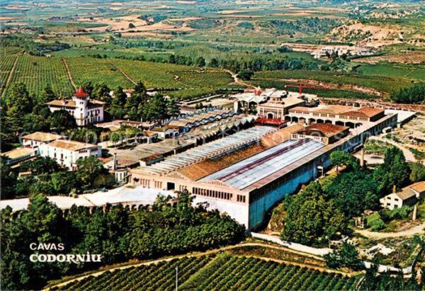 Sant Sadurni d Anoia Cavas_Codorniu vista aerea Sektkellerei