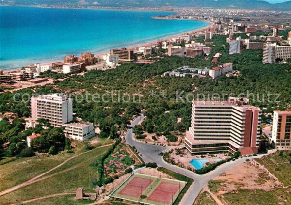 El Arenal Mallorca Vista aerea