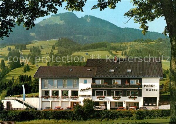 Nesselwang Parkhotel Bergcafe Restaurant Allgäuer