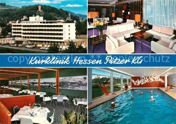 Bad Soden-Salmuenster Kurklinik Hessen Pitzer KG Hallenbad