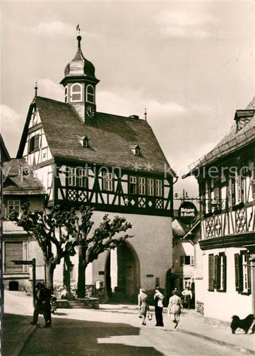 Koenigstein Taunus Altes Rathaus Altstadt Fachwerkhäuser
