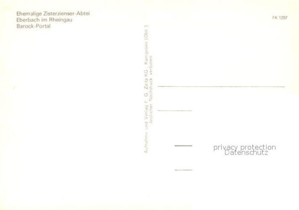 Eberbach Rheingau Kloster ehemalige Zisterzienser Abtei B – Bild 2